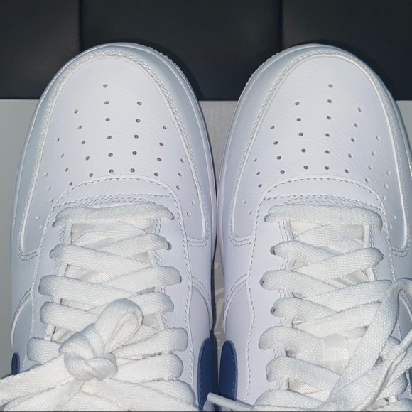 COPY - Nike Air Force 1 White/Midnight Navy - Picture 7 of 8